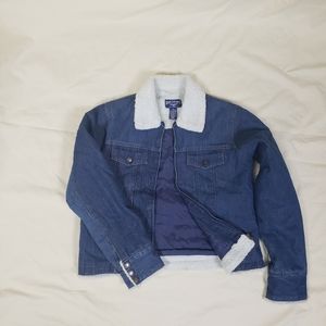 Steve&Barry's brand relaxed fit denim jacket, with